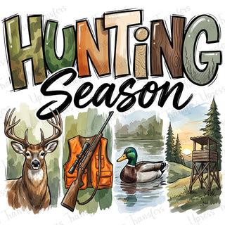 Vibrant Hunting water Color