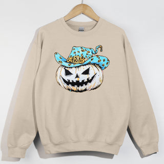 Vibrant Patterned Trendy Pumpkin Witch Hat