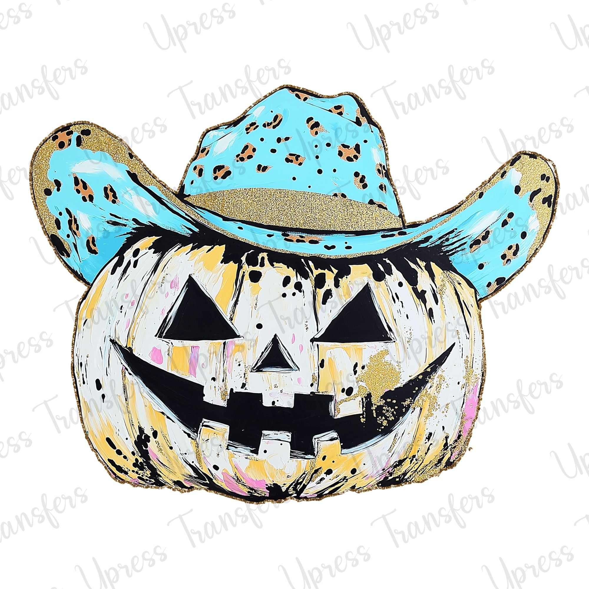 Vibrant Patterned Trendy Pumpkin