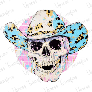 Vibrant Patterned Trendy Skull