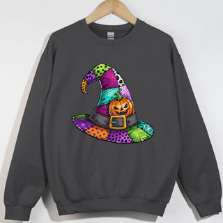 Vibrant Patterned Witches Hat