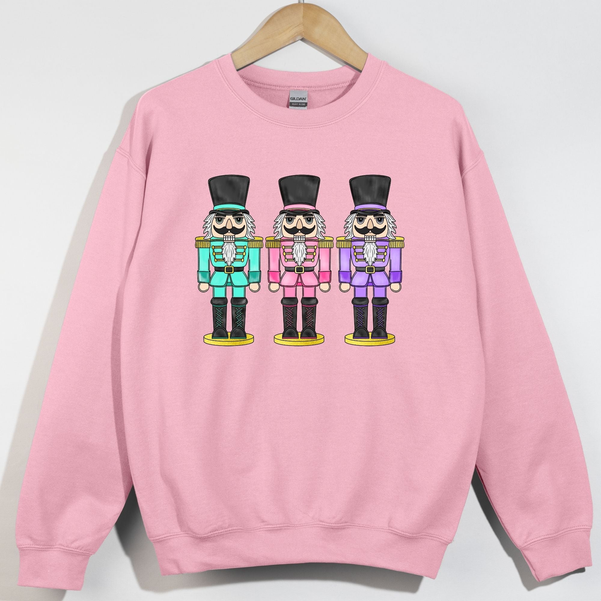 Vibrant Poppy Nutcracker Trio