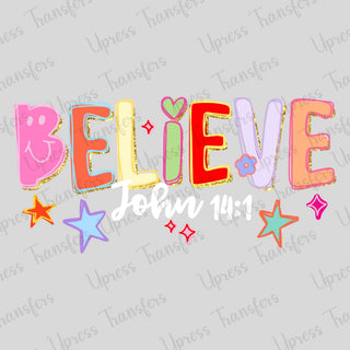 Vibrant Preppy Believe