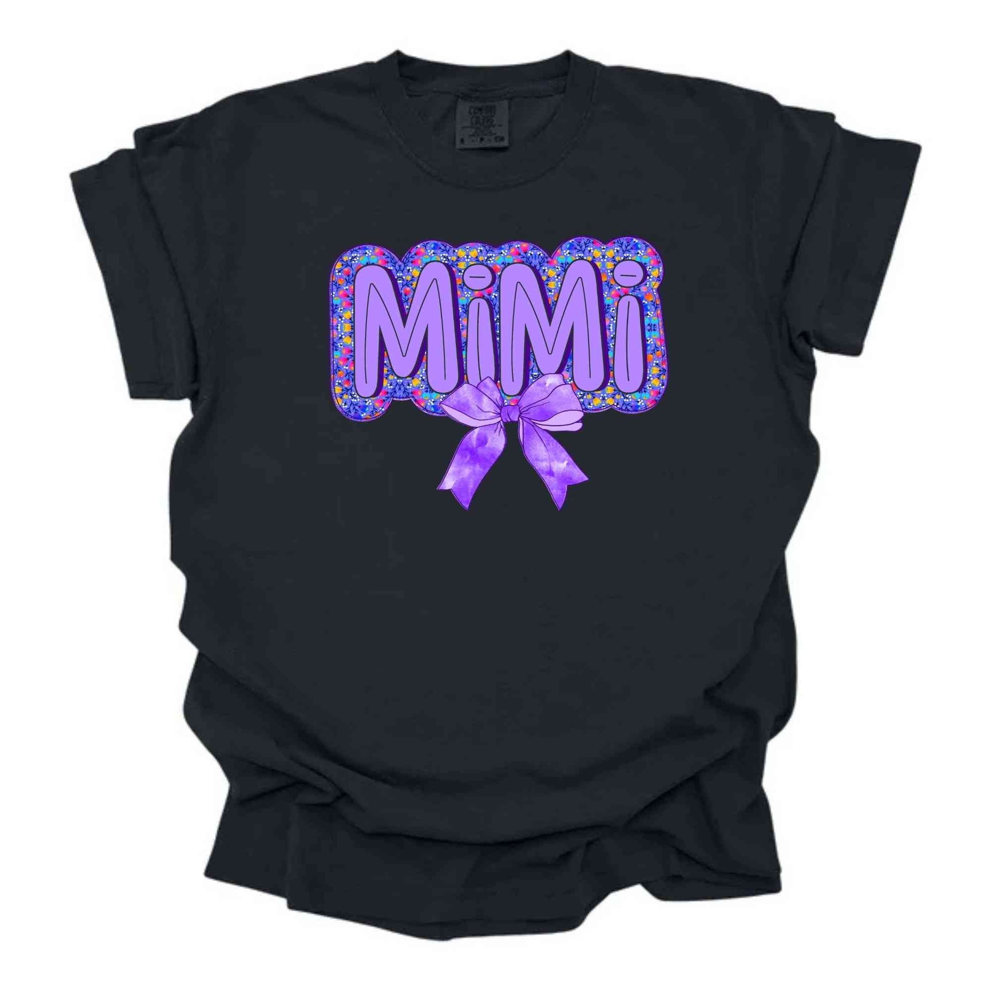 Vibrant Purple Bow Mimi