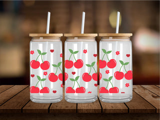 Vibrant Red Cherries 16 Oz Wrap