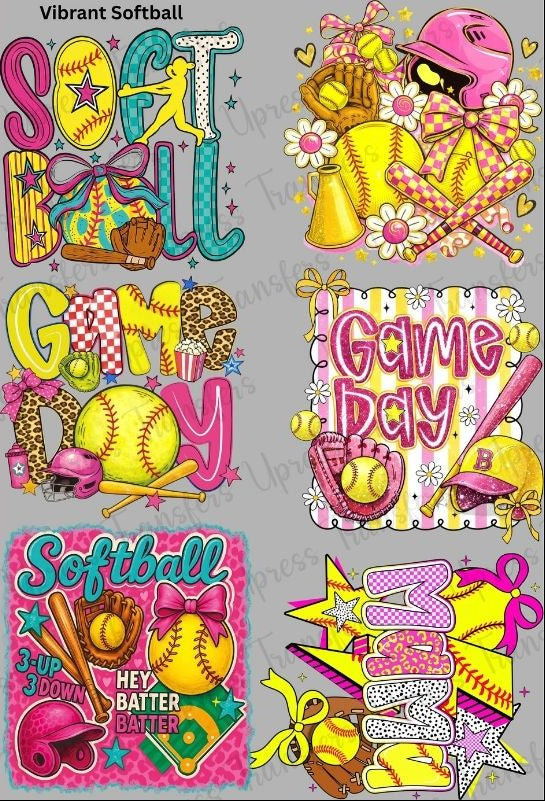 Vibrant Softball
