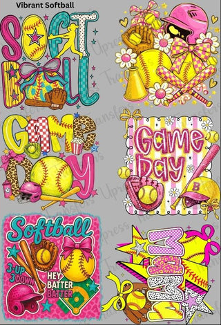 Vibrant Softball