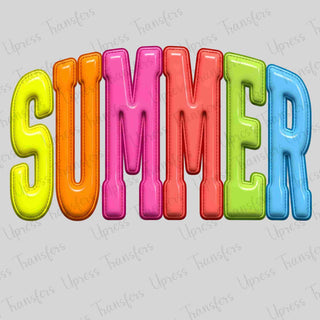 Vibrant Summer Bubble