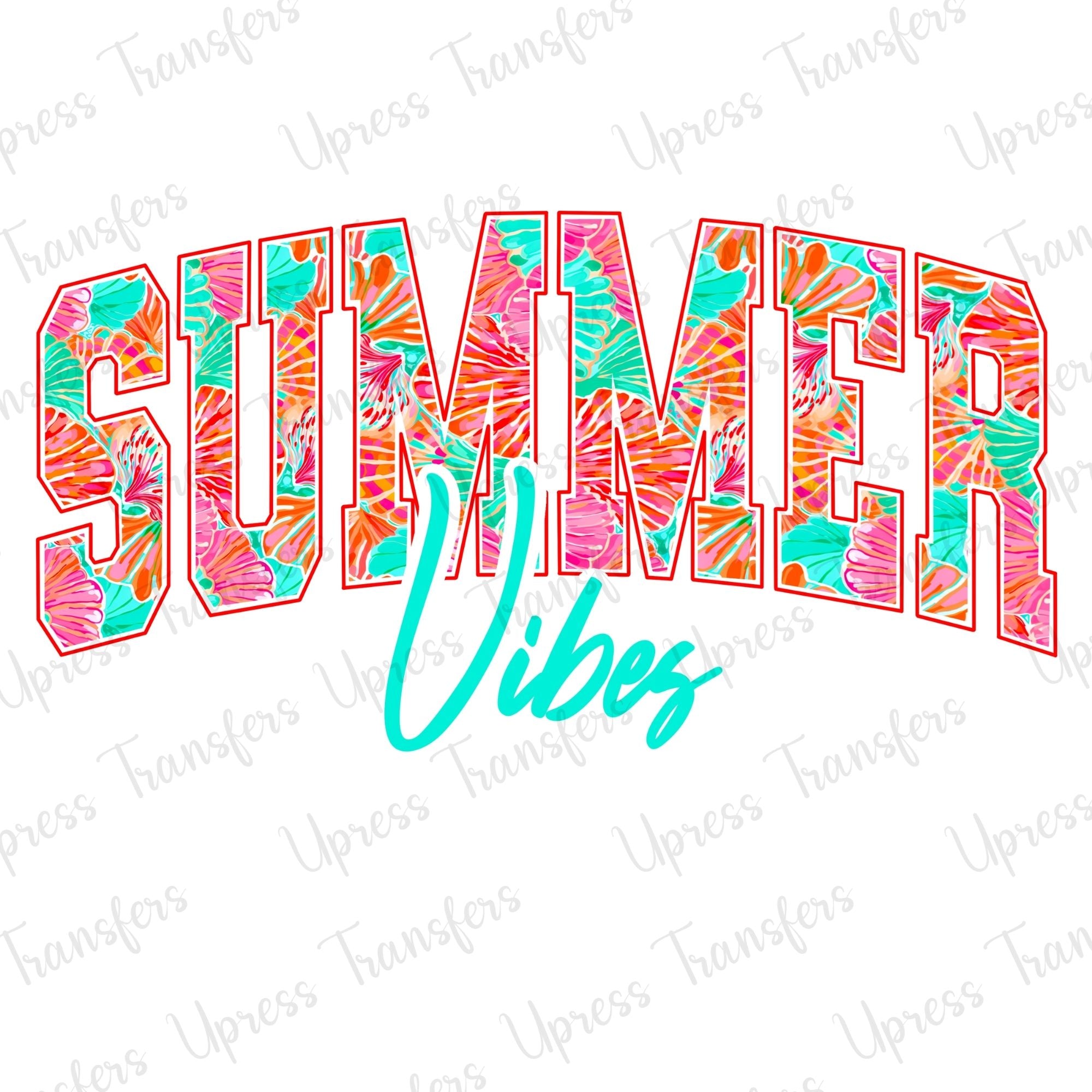 Vibrant Summer Vibes Pulitzer Print