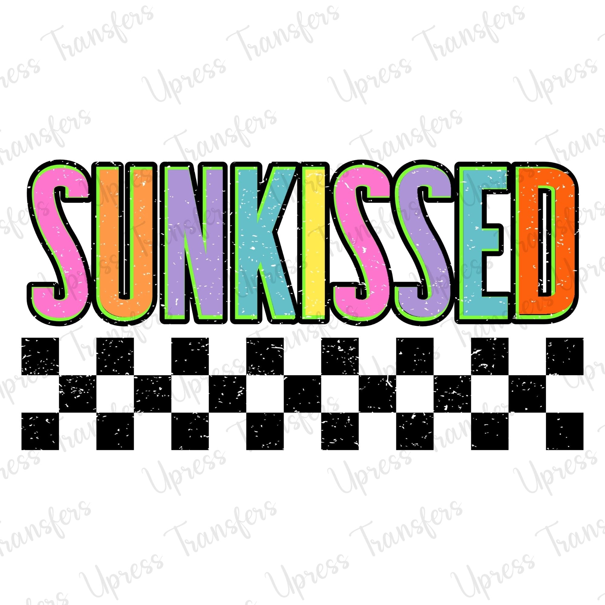 Vibrant Sunkissed Checkered