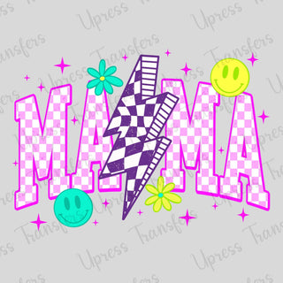 Vibrant Trendy Mama Bolt and Smiles
