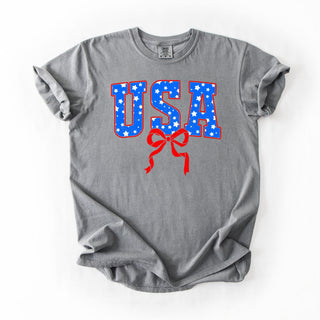 Vibrant USA Stars Bow