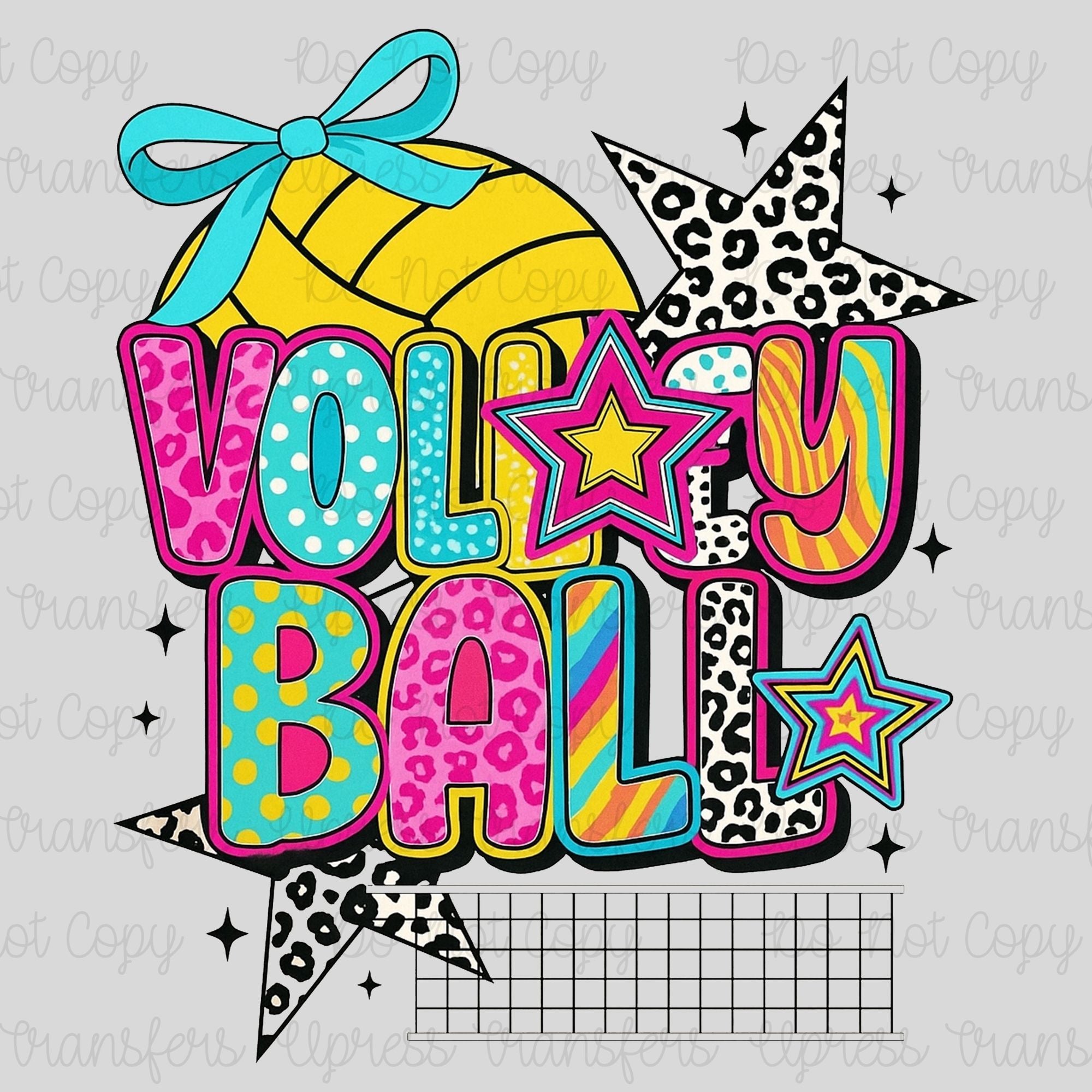 Vibrant Volleyball Patterns