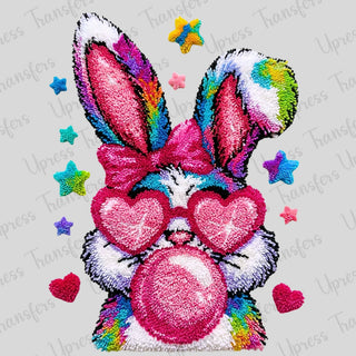 Vibrant Yarn Bunny