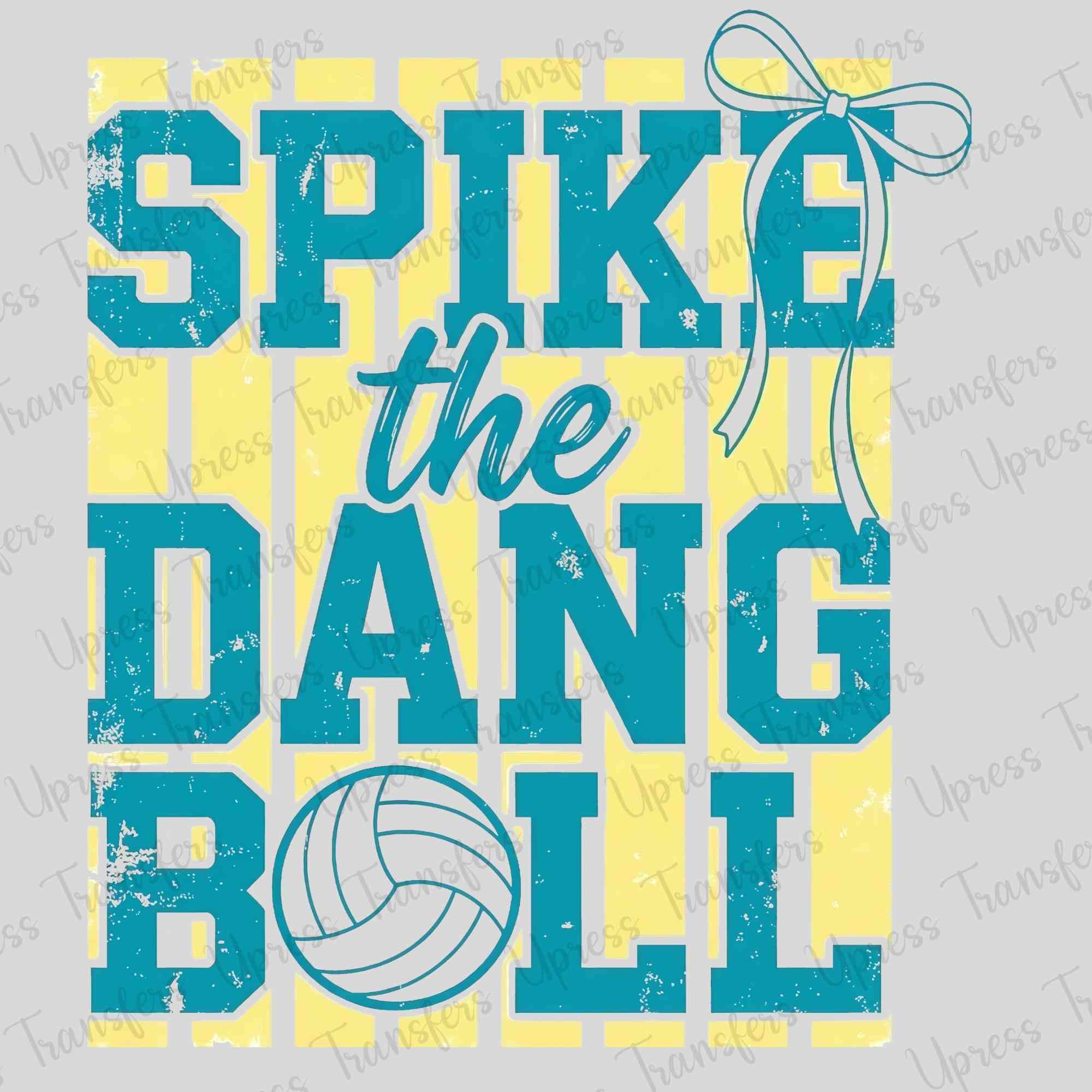 Vibrant Yellow And Blue volley ball