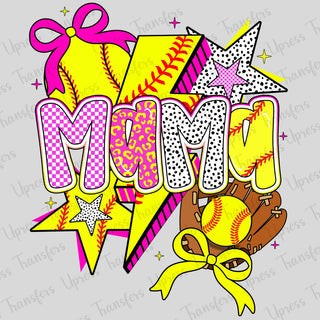 Vibrant color softball
