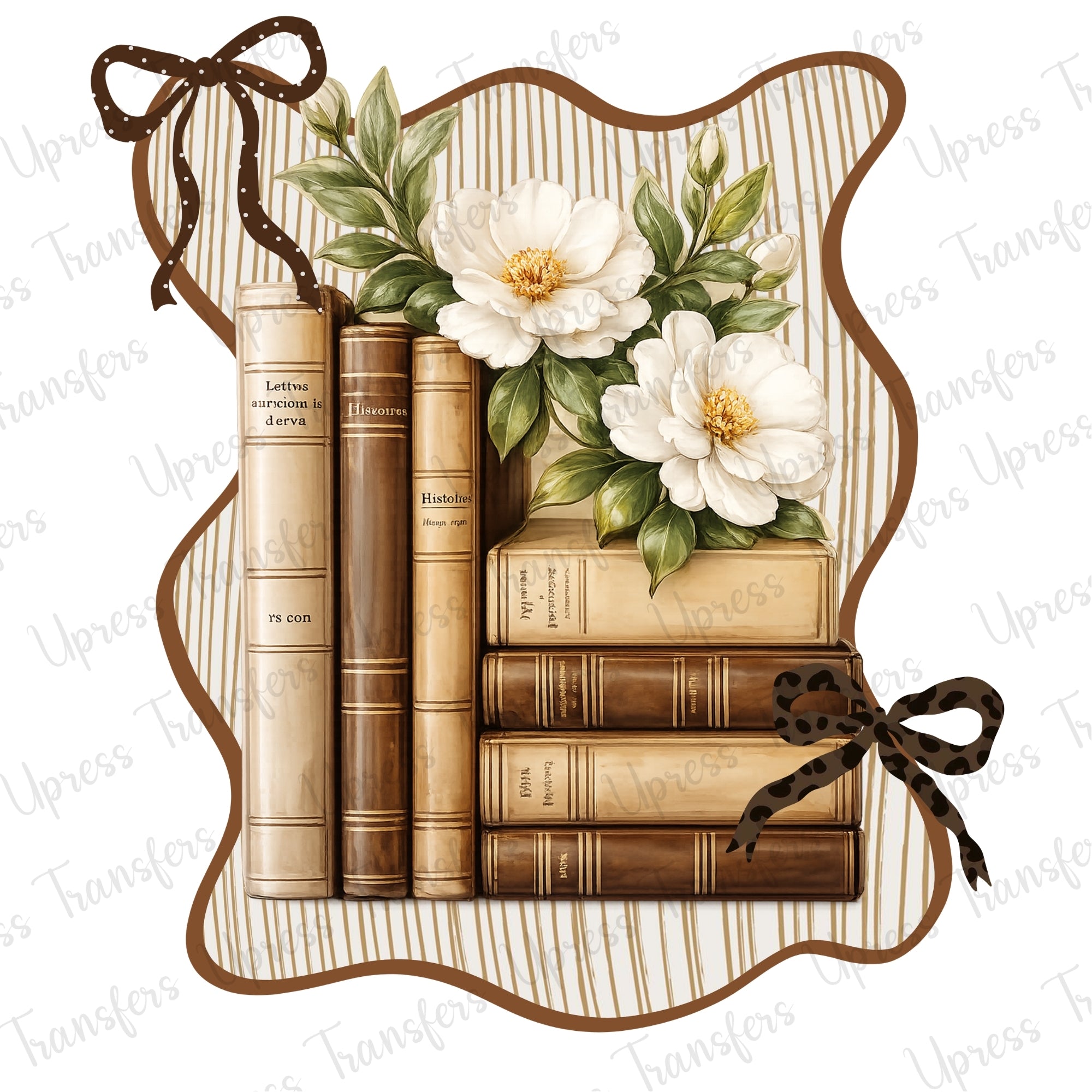Vintage Book Stacked