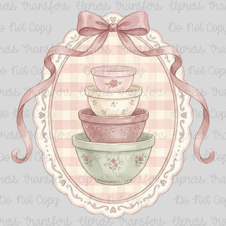 Vintage Bowls Frame