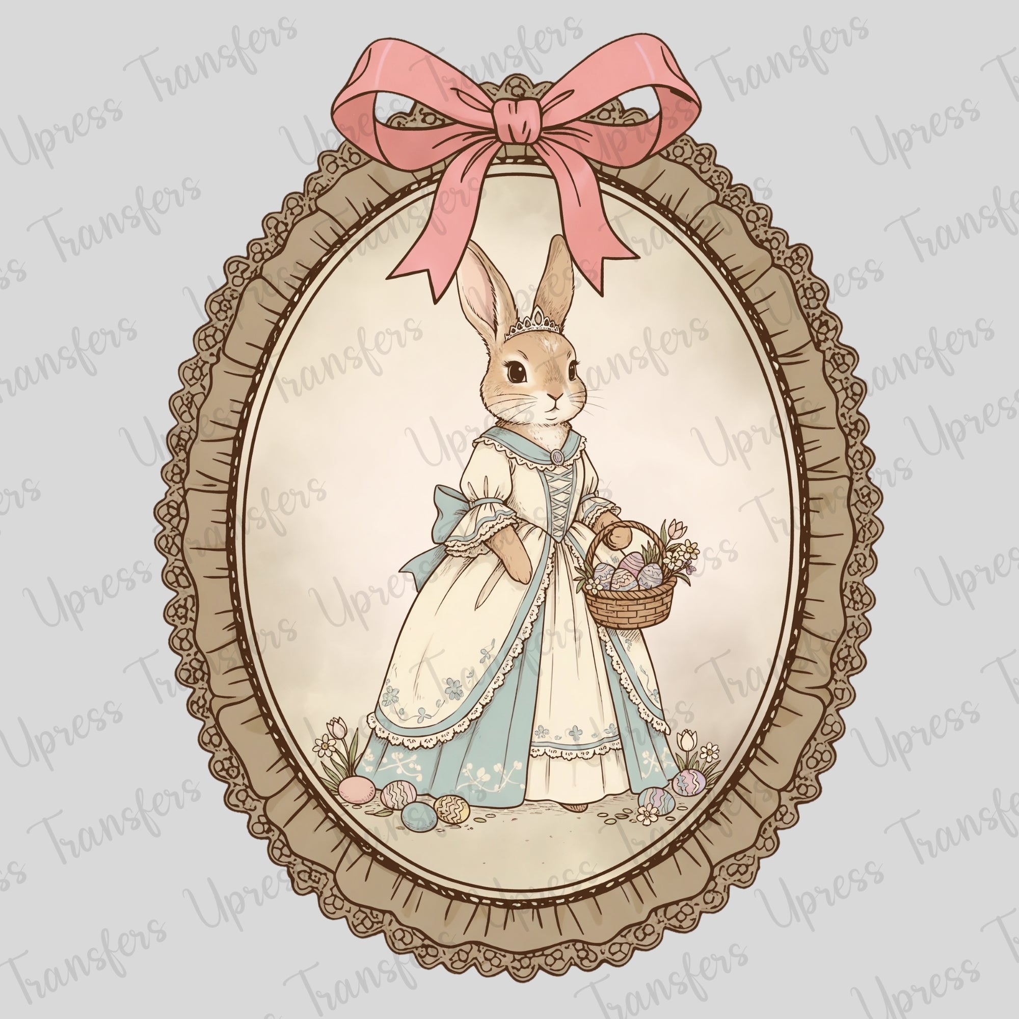 Vintage Bunny Frame