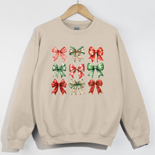 Vintage Christmas Bows Coquette