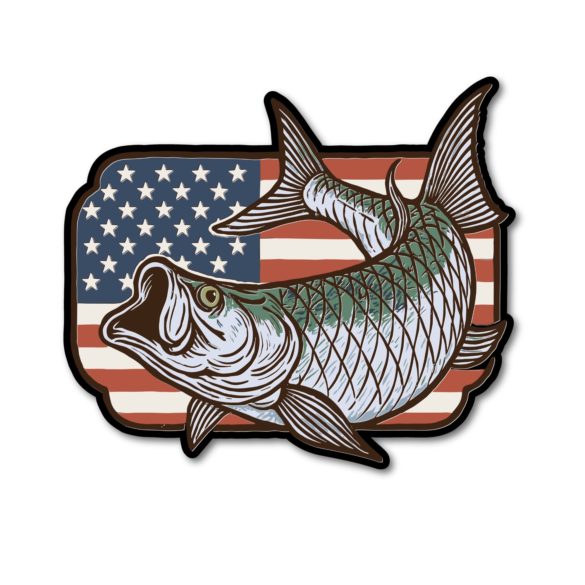 Vintage Fish Flag