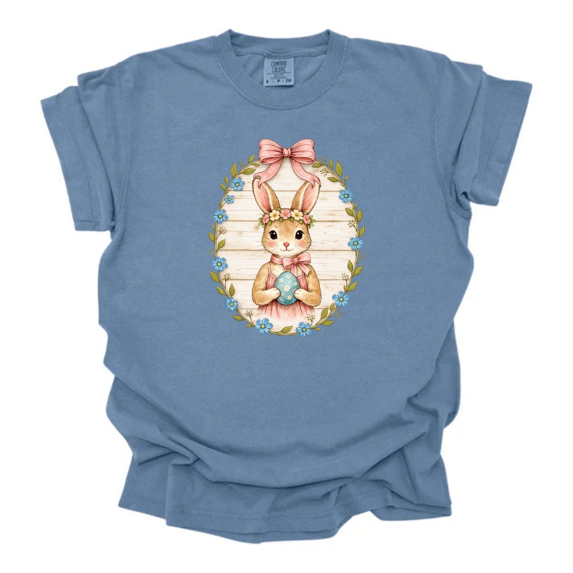 Vintage Floral Wrapped Bunny