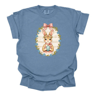 Vintage Floral Wrapped Bunny