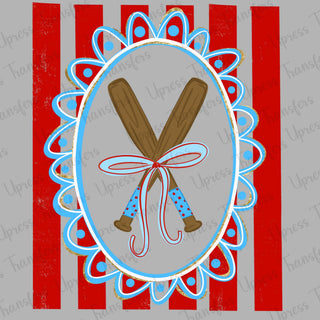 Vintage Frame Baseball