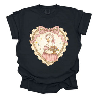 Vintage Heart Goose