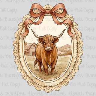 Vintage Highland Frame
