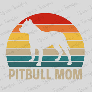 Vintage Pitbull Mom