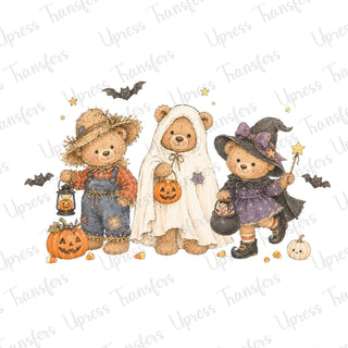 Vintage Spooky Bears