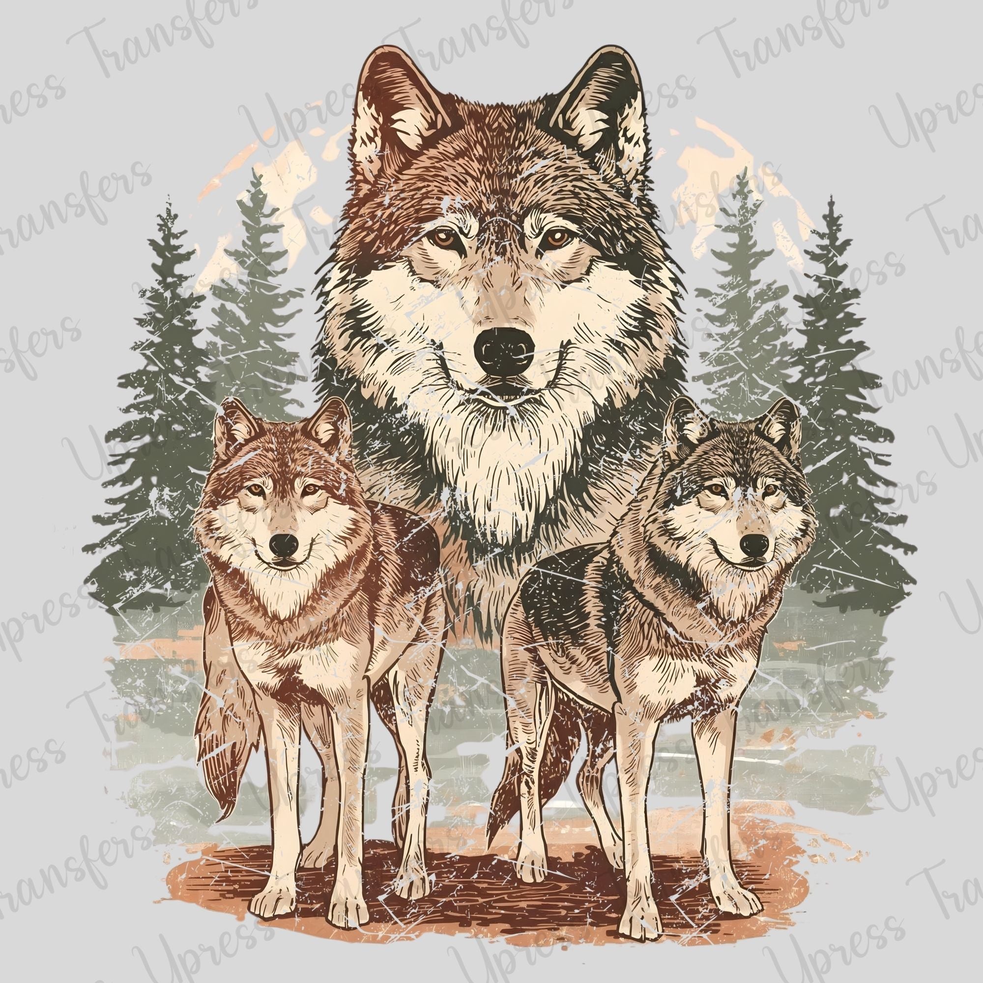 Vintage Wolves