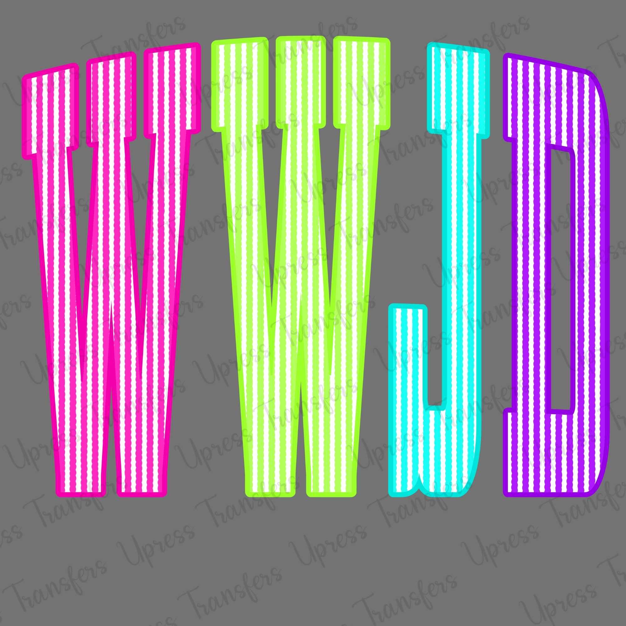 WWJD Neon Strips