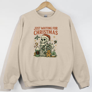Waiting For Christmas Sad Skelly
