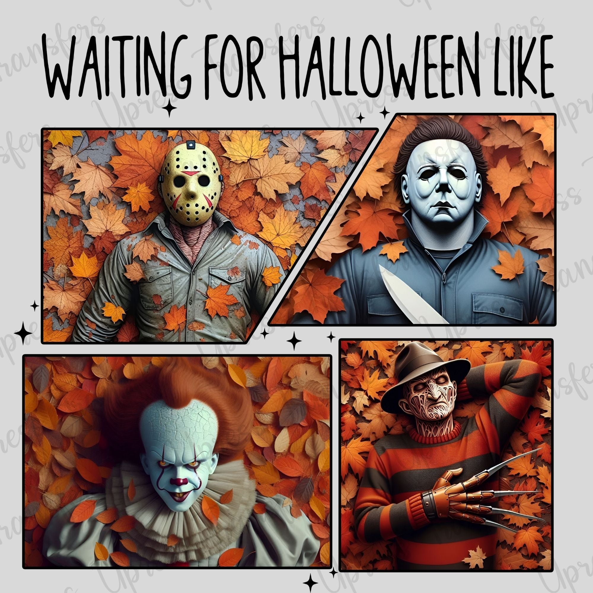 Waiting For Halloween Leaves
