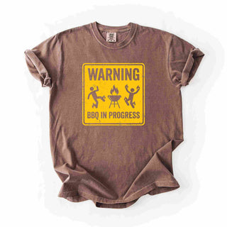 Warning BBQ Sign