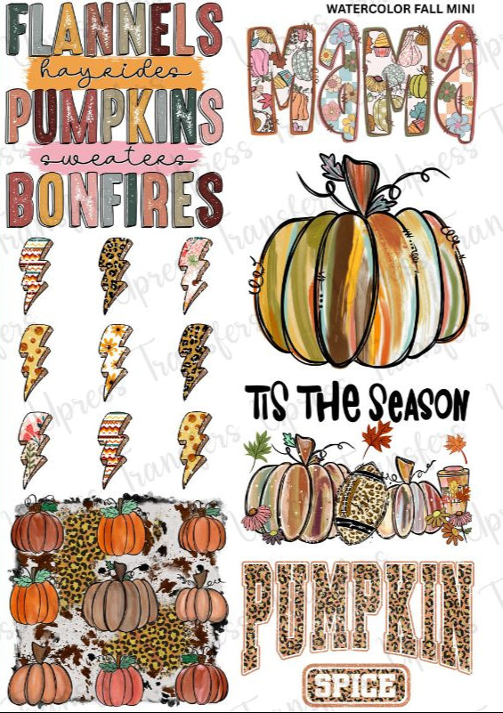 Watercolor Fall Mini