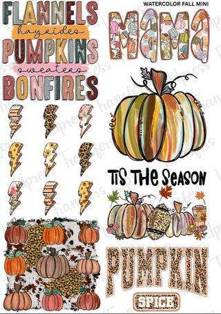 Watercolor Fall Mini