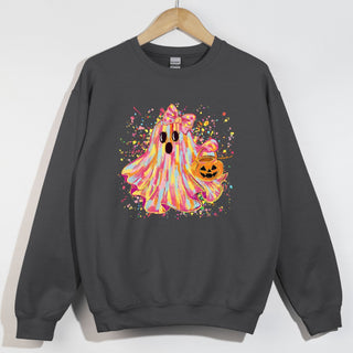 Watercolor Paint Splatter Ghost