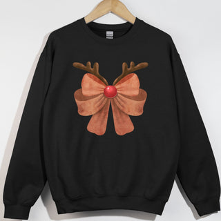 Watercolor Rudolph Bow