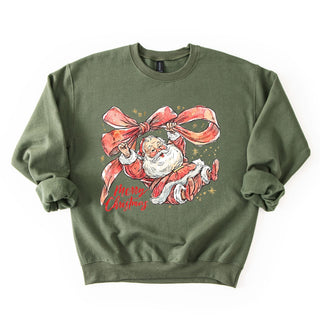 Watercolor Santa Coquette