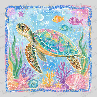 Watercolor Sea Turtle