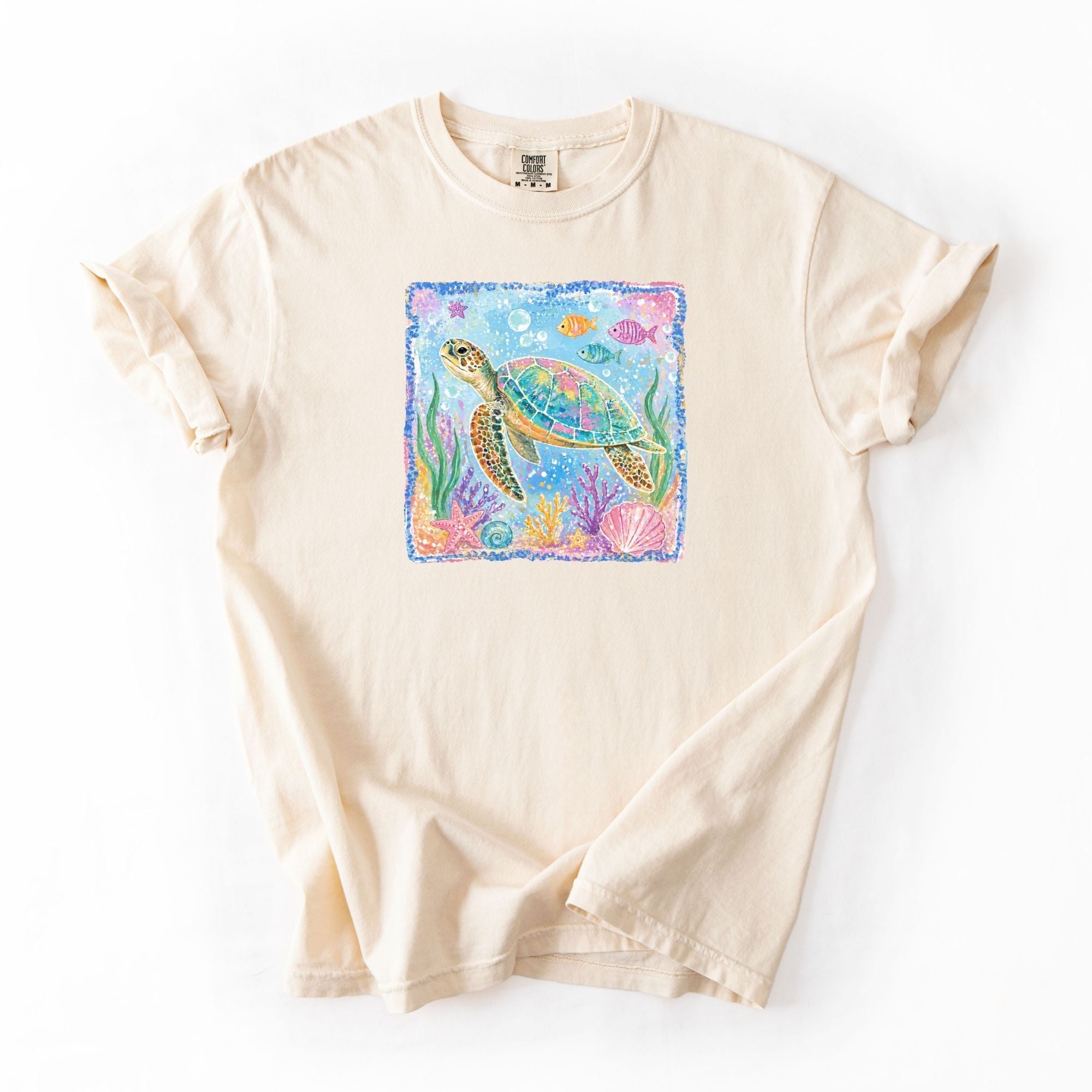 Watercolor Sea Turtle