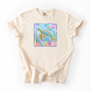 Watercolor Sea Turtle
