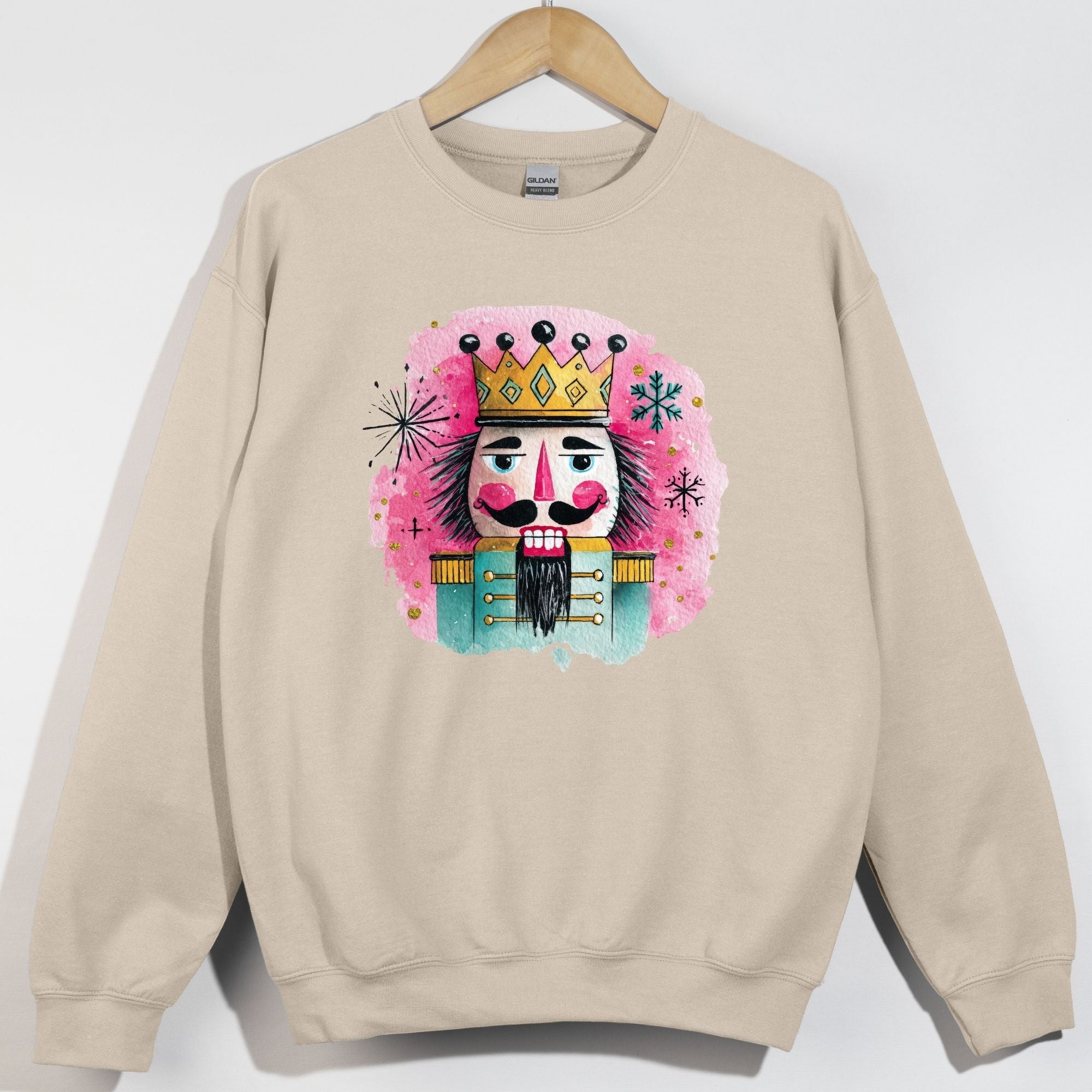 Watercolor Splash Nutcracker