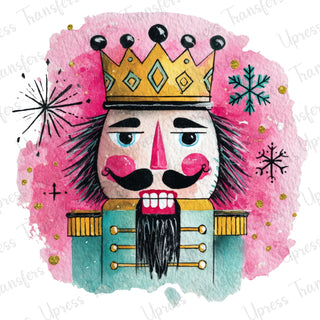 Watercolor Splash Nutcracker