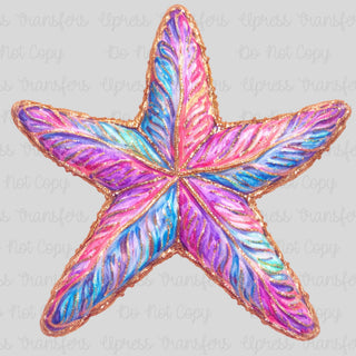 Watercolor Starfish