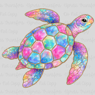 Watercolor Turtle