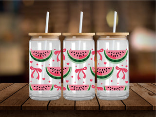 Watermelon Bow 16 Oz Wrap